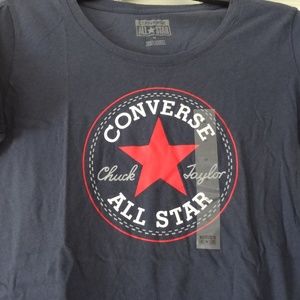chuck taylor t shirt red